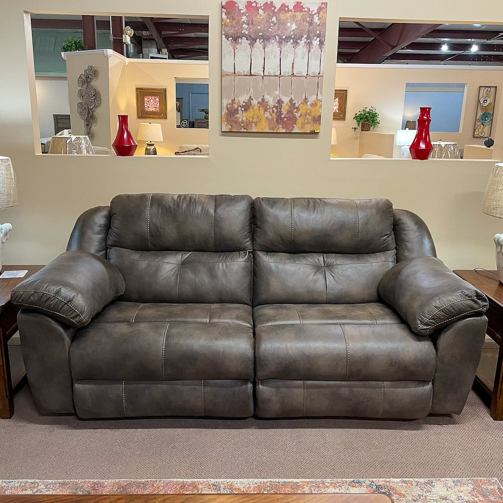 Amity Dusty Power Reclining & Power Headrest Sofa