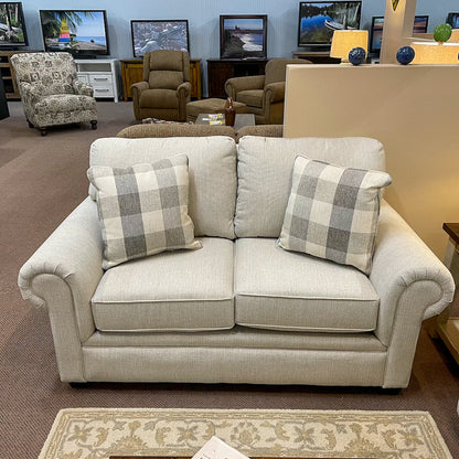 Brett Invitation Linen Loveseat