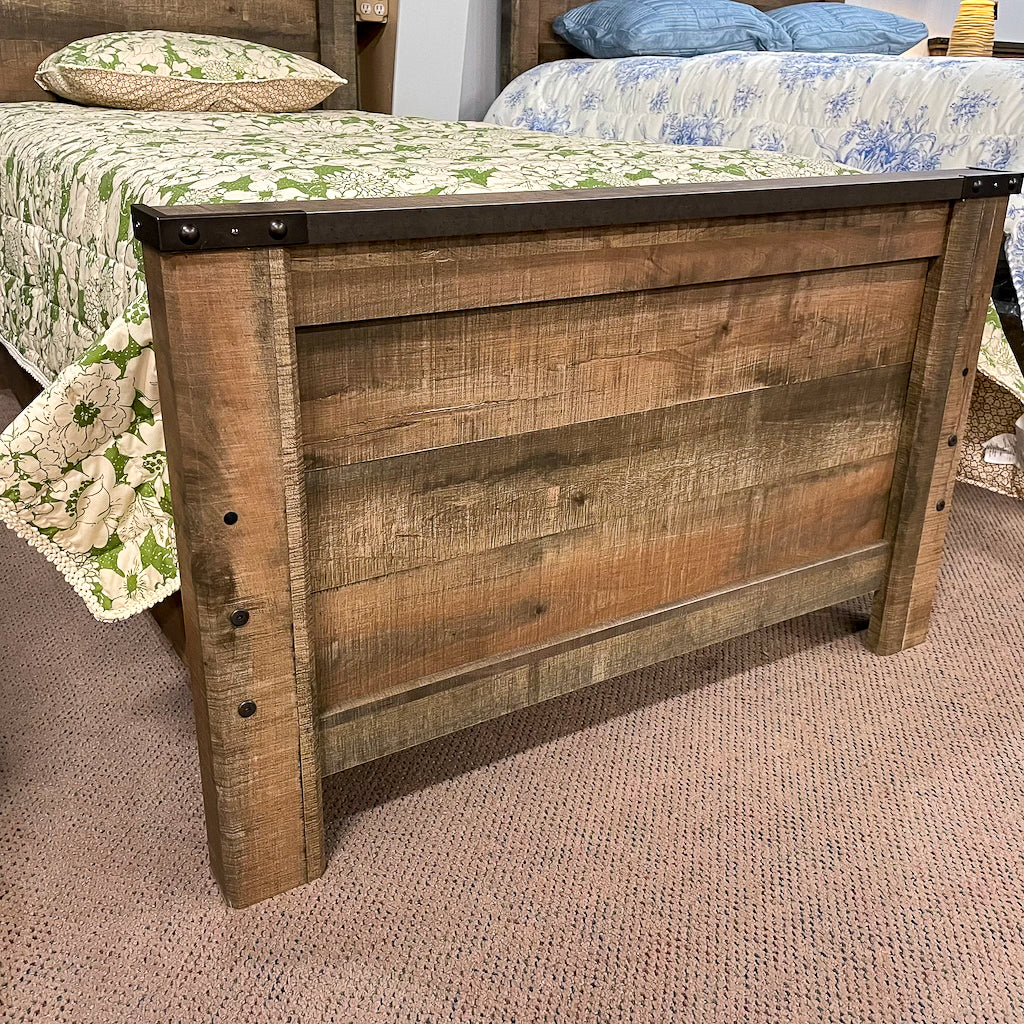 Greystone Twin Panel Bed