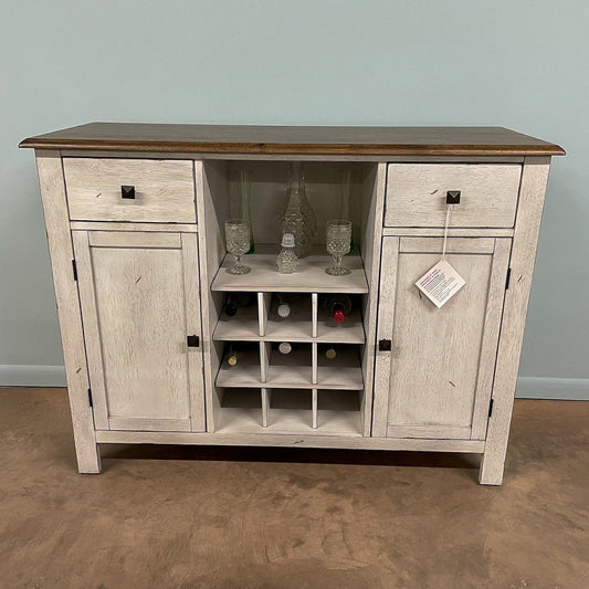 White Chenille Server