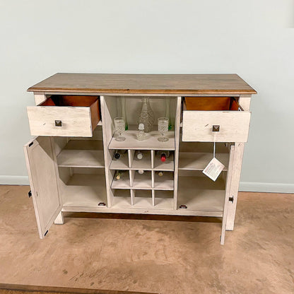 White Chenille Server