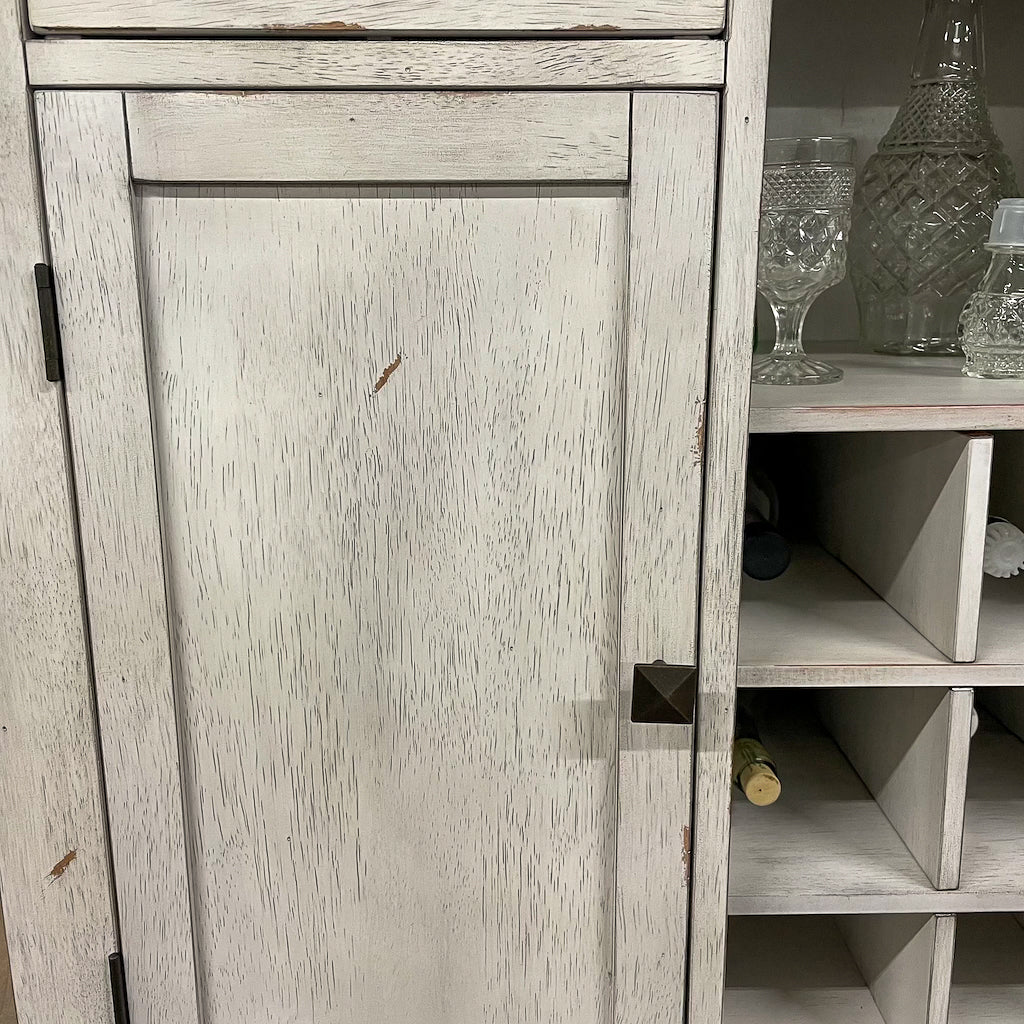 White Chenille Server