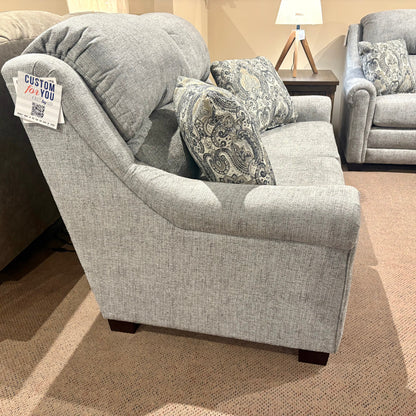 Dawson Cobble Stone Loveseat