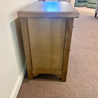 Cool Maple Farmhouse Nightstand