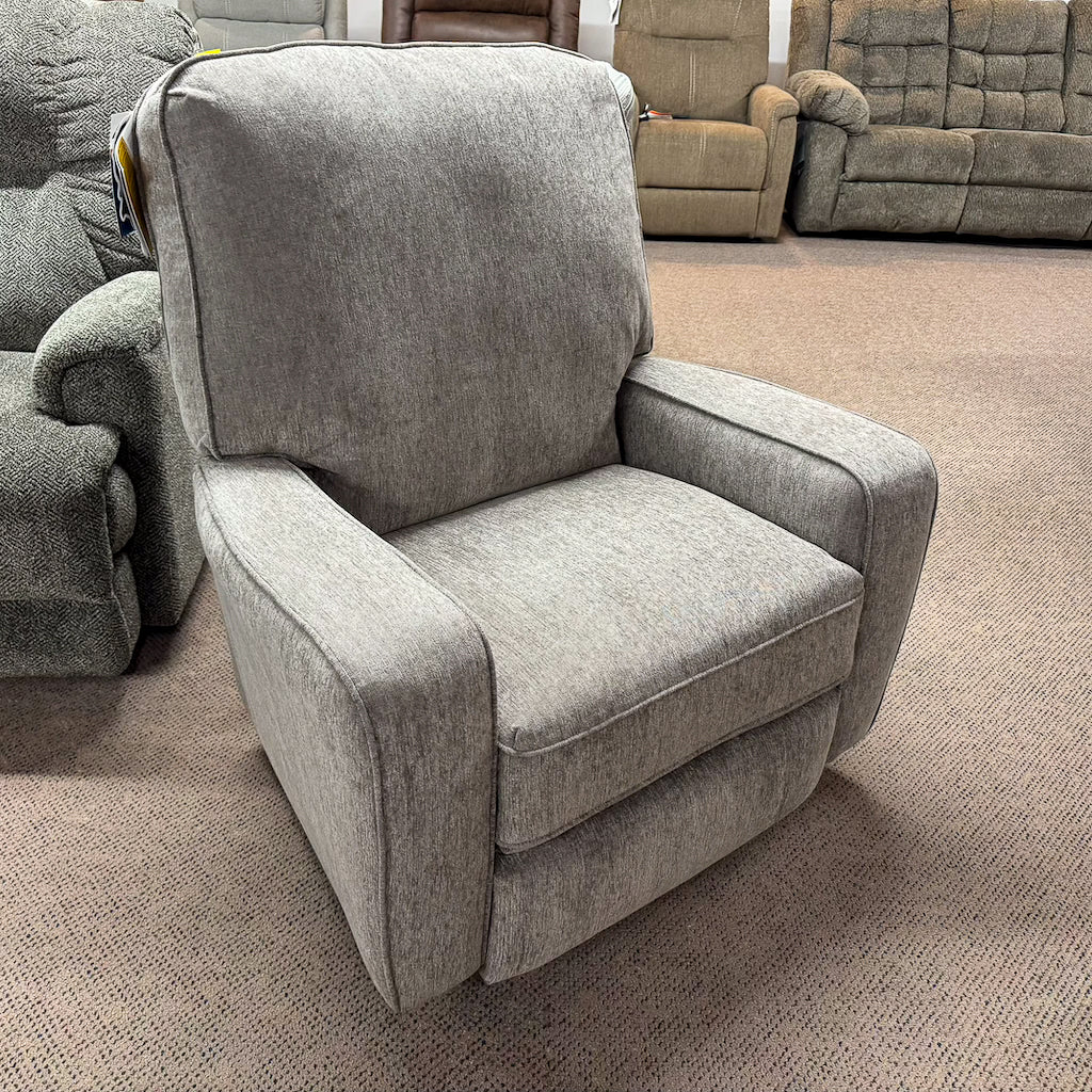 Mocha Swivel Rocker Recliner