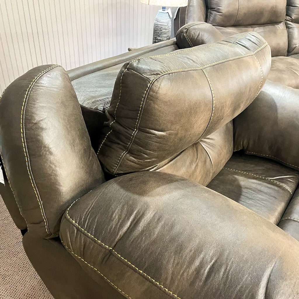 Amity Dusty Power Recliner & Power Headrest