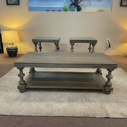 Hutton Coffee Table & 2 End Tables (Set of 3)
