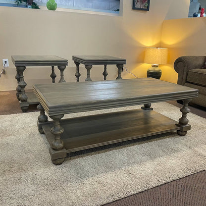 Hutton Coffee Table & 2 End Tables (Set of 3)