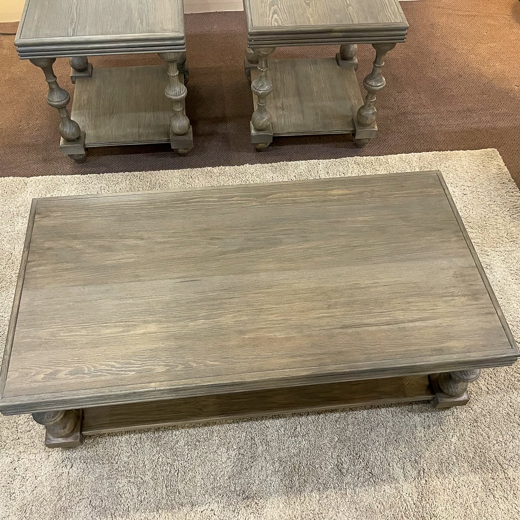 Hutton Coffee Table & 2 End Tables (Set of 3)