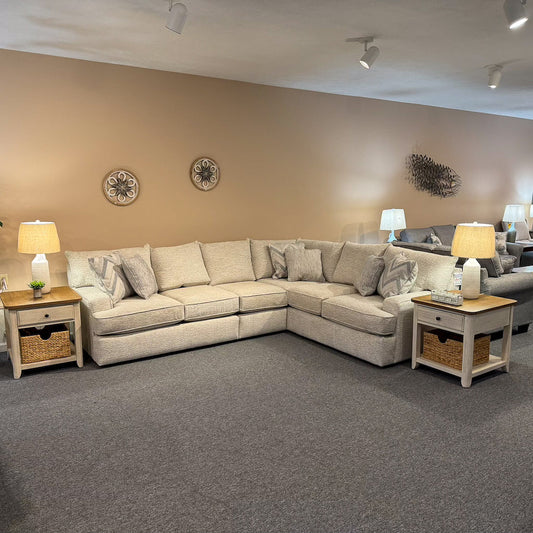 Anderson Living Large White XL Sectional