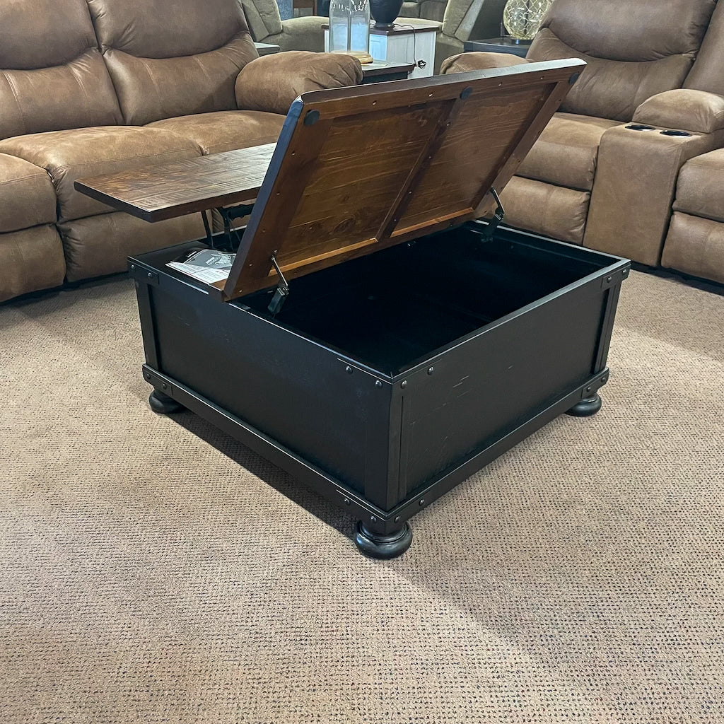 Elm Ridge Coffee Table with Lift Top