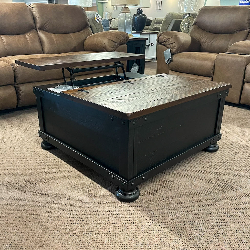 Elm Ridge Coffee Table with Lift Top