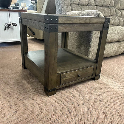 Stoneford Coffee Table with Lift Top & 2 End Tables