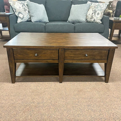 Dark Lake House Cocktail Table