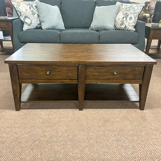 Dark Lake House Cocktail Table