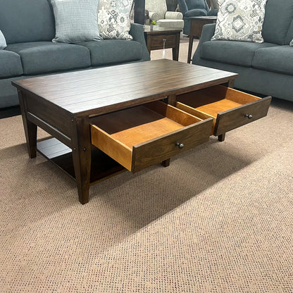 Dark Lake House Cocktail Table