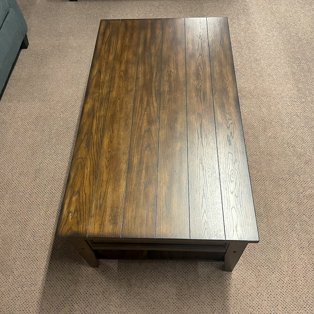 Dark Lake House Cocktail Table