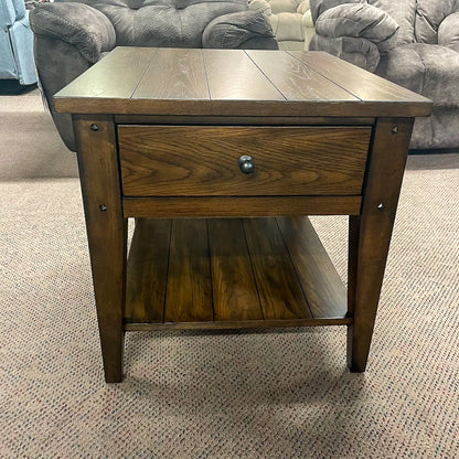 Dark Lake House Endtable