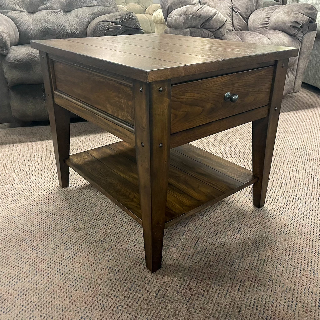 Dark Lake House Endtable