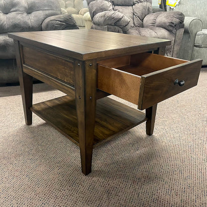 Dark Lake House Endtable