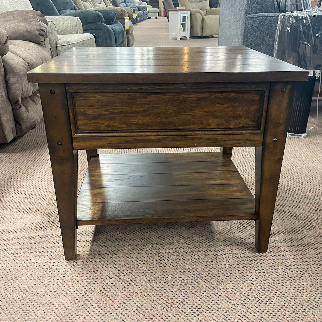 Dark Lake House Endtable