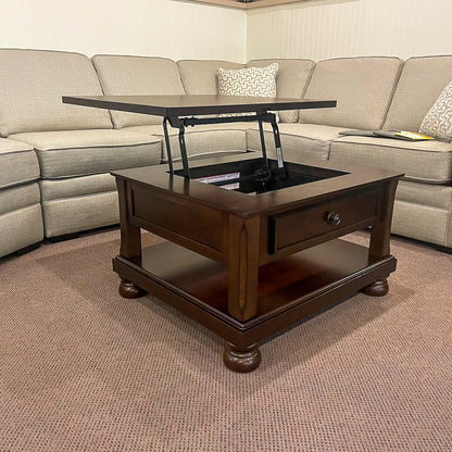 Saddlebrook Coffee Table with Lift Top and 2 End Tables