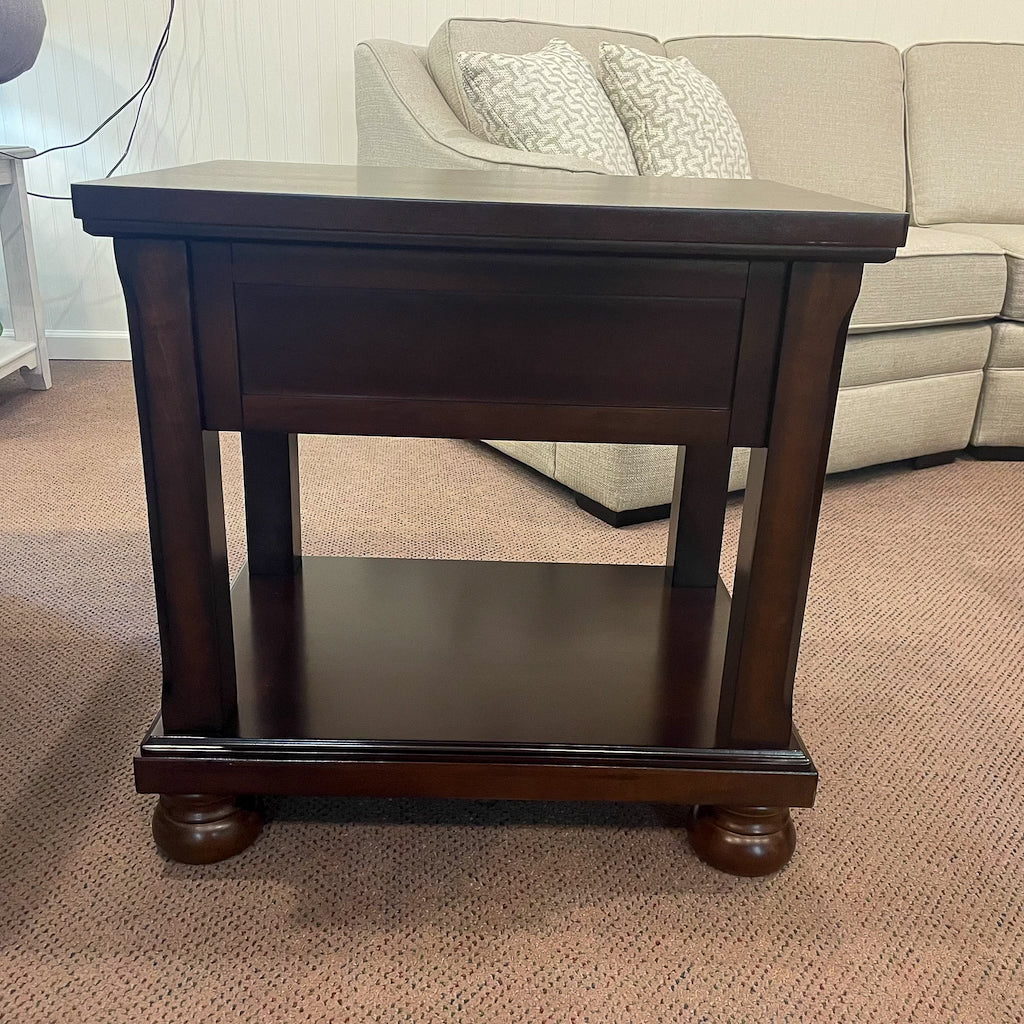 Saddlebrook Coffee Table with Lift Top and 2 End Tables