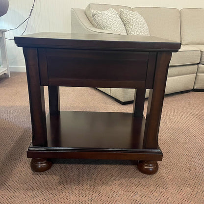 Saddlebrook Coffee Table with Lift Top and 2 End Tables