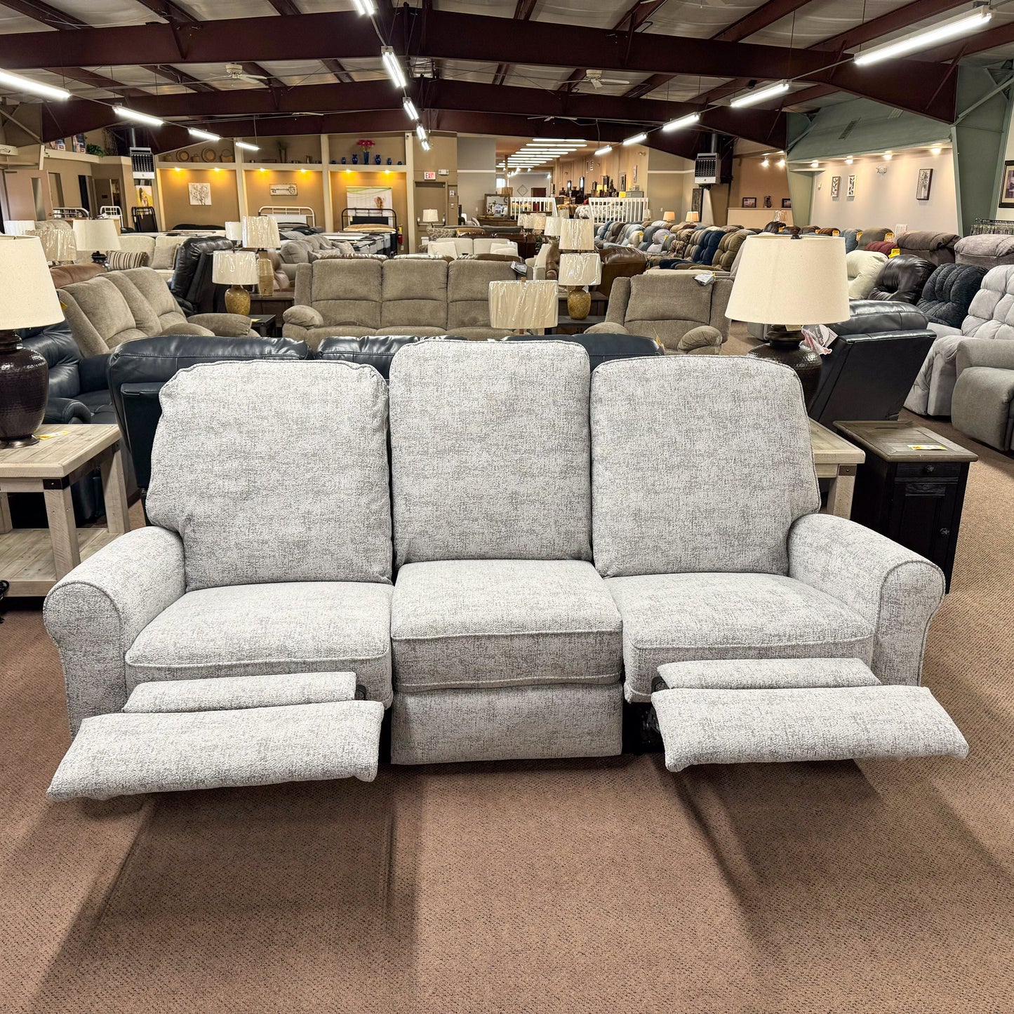 Josey Fog Reclining Sofa