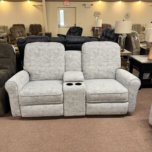 Josey Fog Rocker Reclining Loveseat