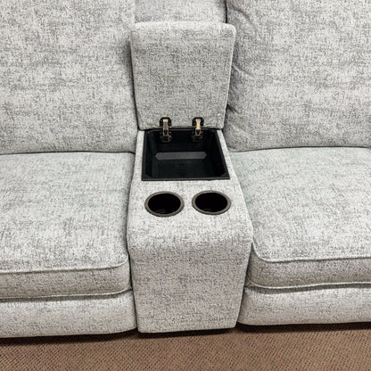 Josey Fog Rocker Reclining Loveseat