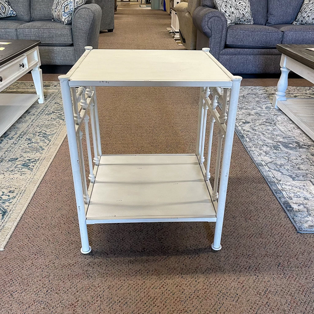 Open Night Stand - Antique White