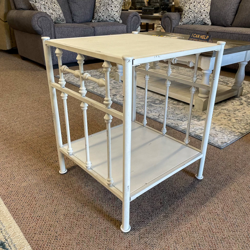 Open Night Stand - Antique White