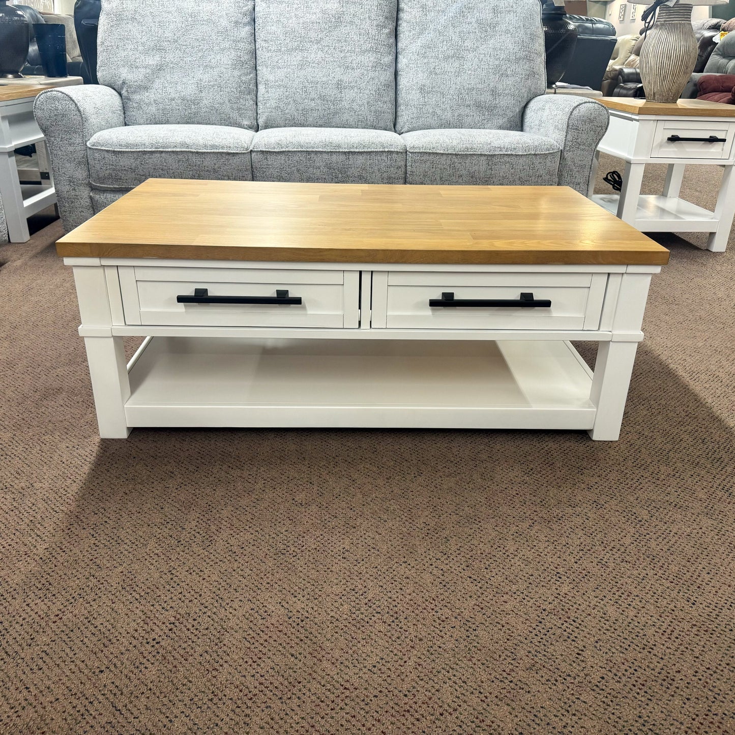 Ashbryn Coffee Table & 2 End Tables