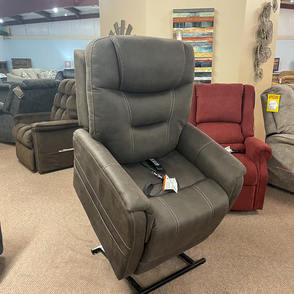 Gun Metal Lift Chair