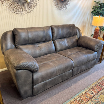 Amity Dusty Power Reclining & Power Headrest Sofa