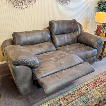 Amity Dusty Power Reclining & Power Headrest Sofa