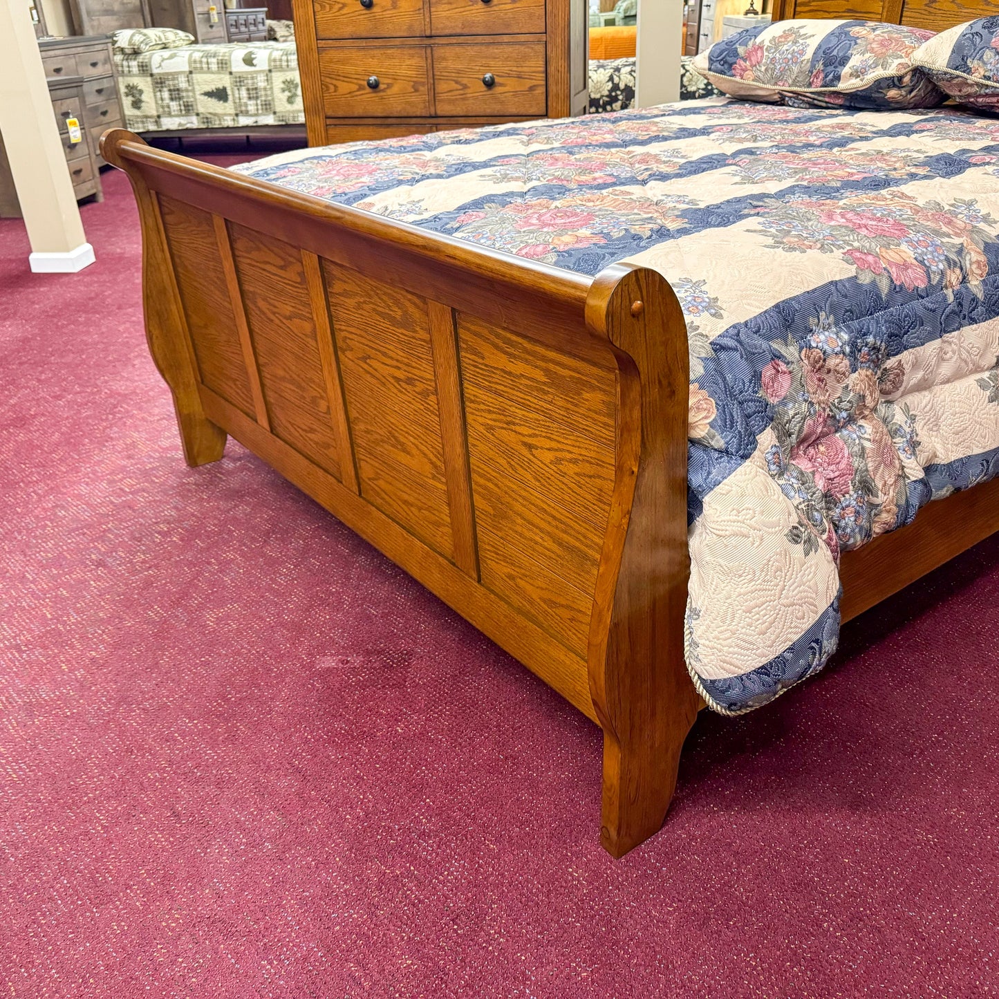 Trestlewood Cabin Sleigh Bed