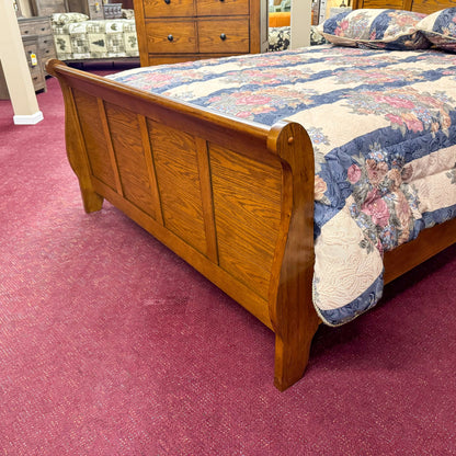 Trestlewood Cabin Sleigh Bed