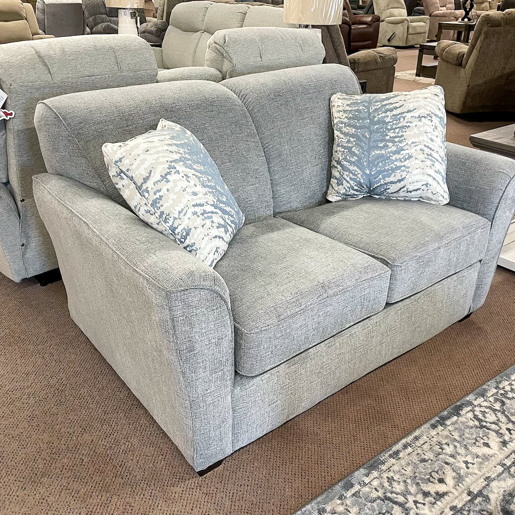 Smyrna Fog Scholar Loveseat