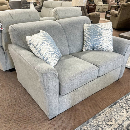 Smyrna Fog Scholar Loveseat