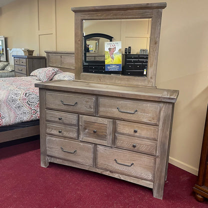 Queen Rustic Arch Bedroom Set