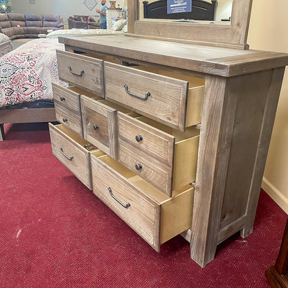 Queen Rustic Arch Bedroom Set