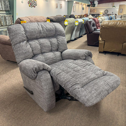 Rake Charcoal Big Mans Wallsaver Recliner