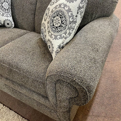 Monroe Urban Walnut Loveseat